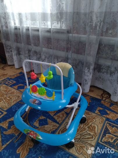 Прогулочная коляска 2 в 1, ходунки, бизидомик