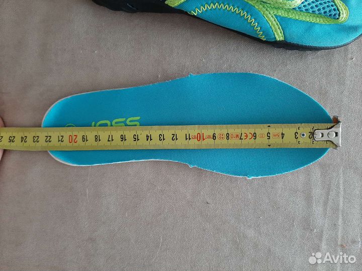 Пляжные коралловые тапки/аквашуз Joss 34 р-р