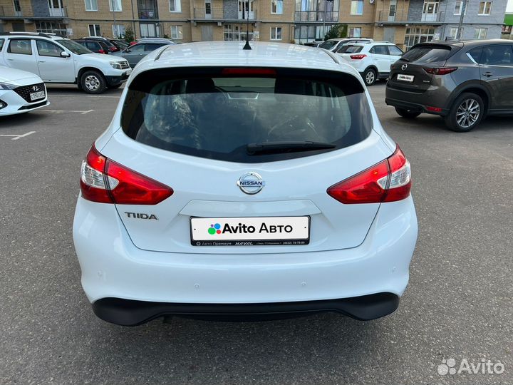 Nissan Tiida 1.6 CVT, 2015, 81 000 км