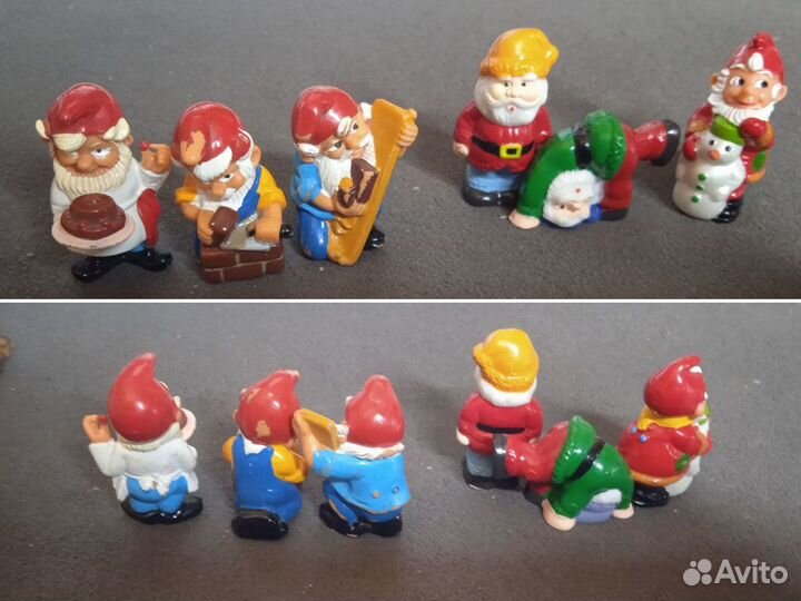 Игрушки из киндера 90х