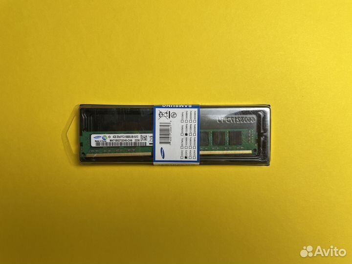 Оперативная память DDR3 1333 MHz 4 GB Самсунг 2Rx8