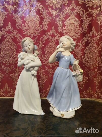 Статуэтки фарфоровые
