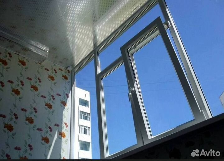 Окна и балконы новые