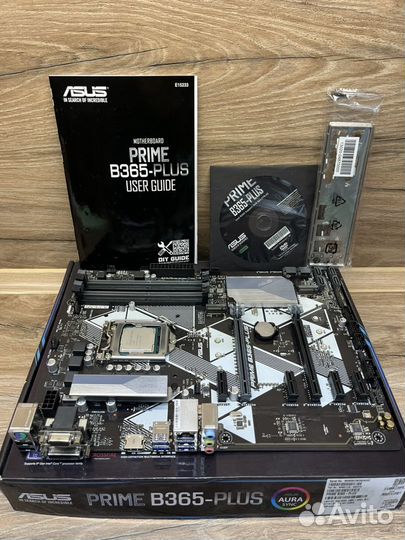 Материнская плата asus prime b365 plus