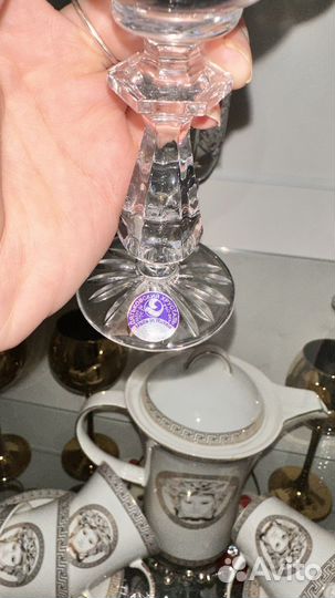 Фужеры хрустальные СССР дядьковский