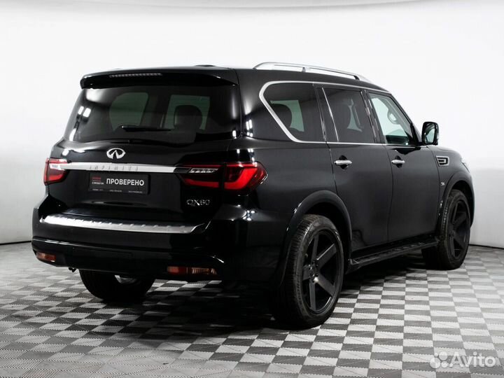 Infiniti QX80 5.6 AT, 2018, 65 000 км
