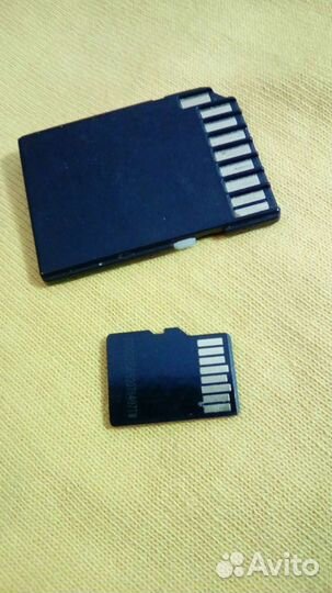 Карта памяти Micro SD 2gb с адаптером
