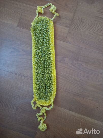 Мочалки ручной вязки