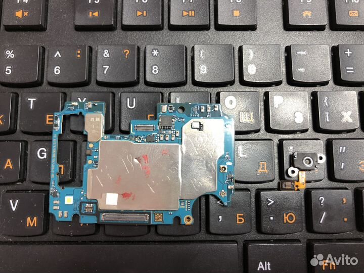 Основная плата Samsung Galaxy A70 A705 отпечаток