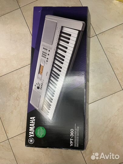 Синтезатор yamaha ypt-360