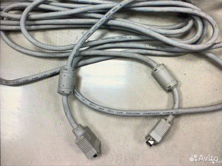 Кабель-удлинитель VGA 3м,5м,10м, 15 м