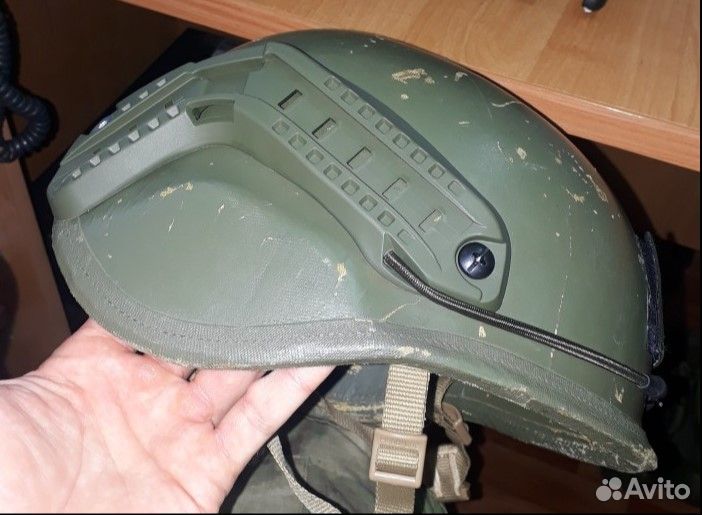 Рельсы на шлем, олива