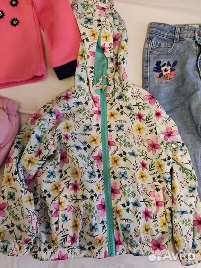 Вещи пакетом для девочки 110-116