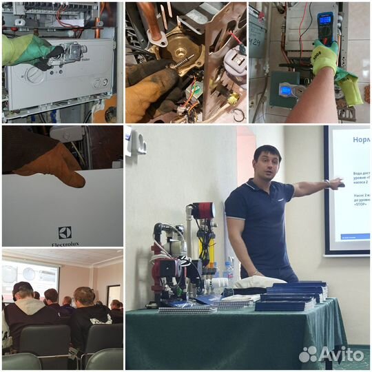 Pемонт колонок котлов бойлеров газовых плит