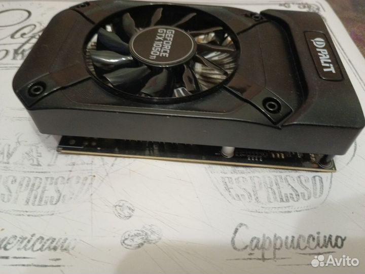 Видеокарта gtx 1050ti 4gb palit