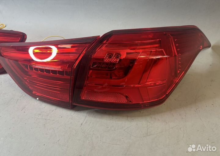 Фонари Хендай Крета IX25 V10 красные тюнинг
