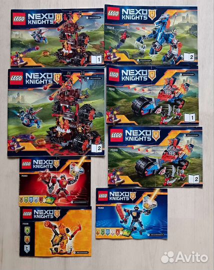 Инструкции к lego разные