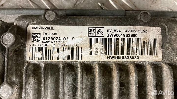 Блок управления АКПП Peugeot 308 407 EP6 C4