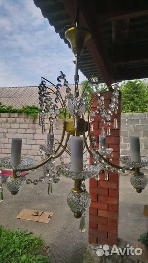 Люстра хрустальная