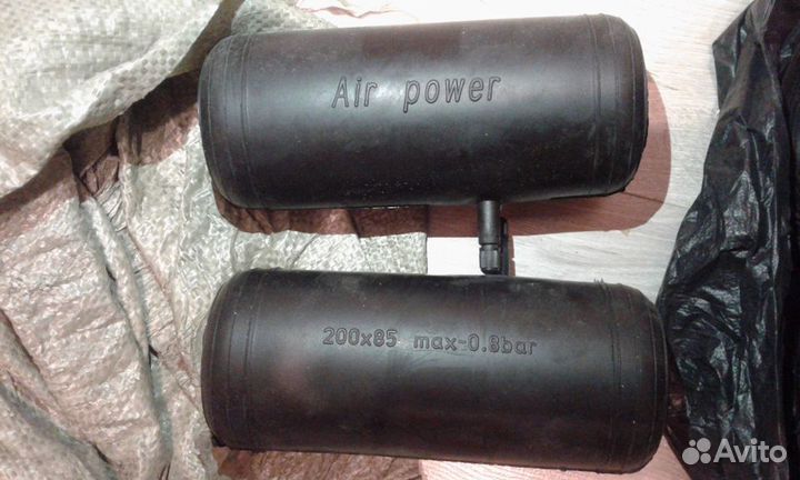Пневмобаллоны AIR power с отверстием штока стойки