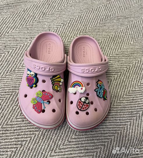 Crocs, кроксы для девочки с 11 (18,5 -19 см)