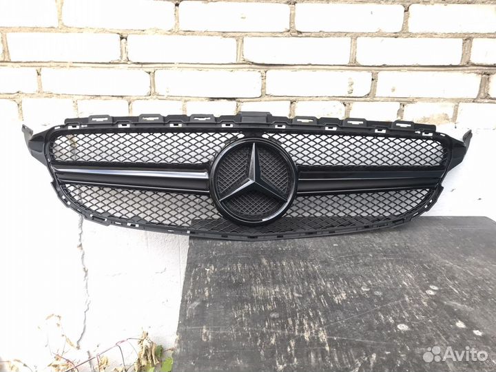 Решетка радиатора Mercedes c205 AMG 6.3 дорест