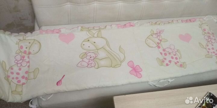 Бампер в кроватку