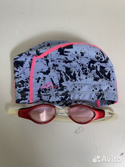 Плавательные очки шапочка для поавания