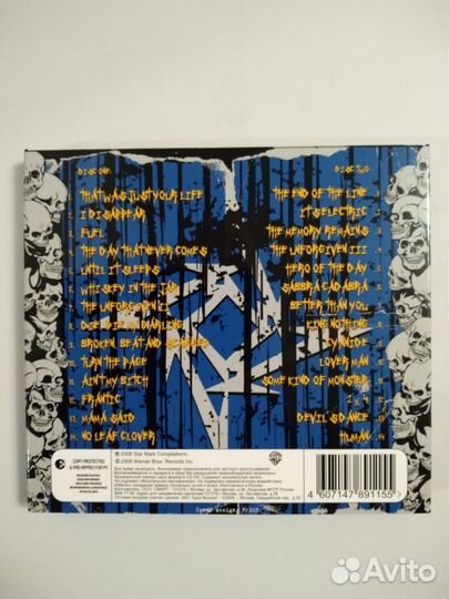 4 CD диска. metallica.Greatest hits