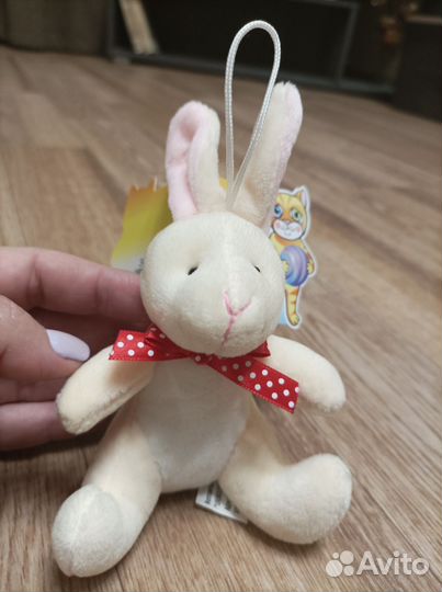 Мягкая игрушка заяц