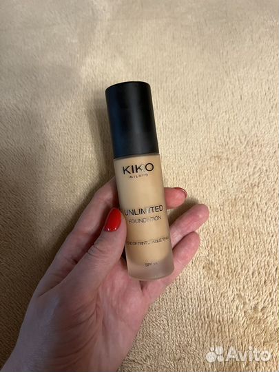 Тональный крем Kiko Unlimited Foundation spf 15