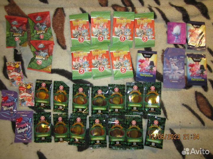 Игрушки из Пятёрочки, Ленты,Магнита