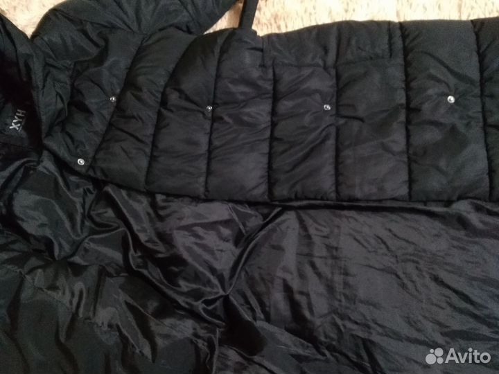 Пуховик женский длинный 46 48 размер