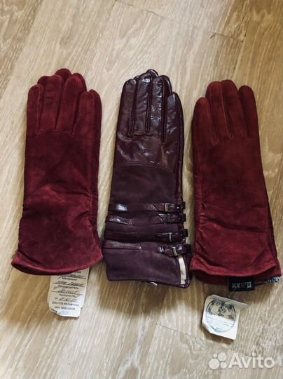 Перчатки натуральная кожа