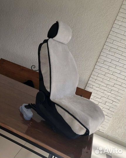 Меховые накидки на сиденья с боками