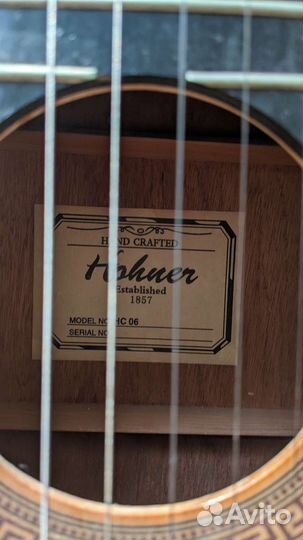 Акустическая гитара Hohner HC06