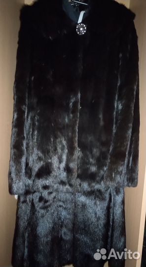 Шуба норковая 42 44 бу