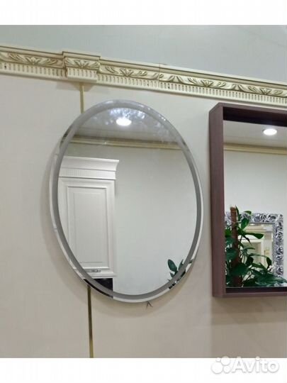 Зеркало Misty LED 4 Неон, сенсор на корпусе 60х80