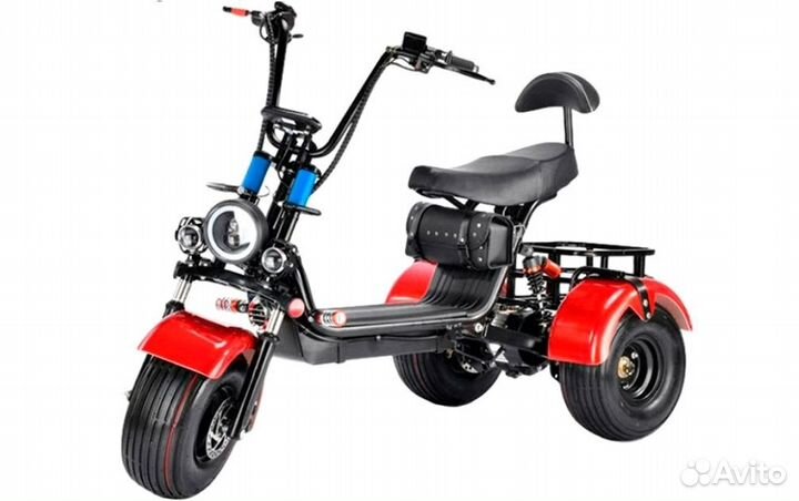 Электроскутер трехколесный CityCoco GT X5 NEW