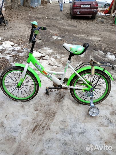 Детский велосипед колеса 16 дюймов