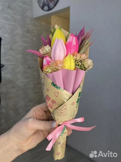 Букет из мыла