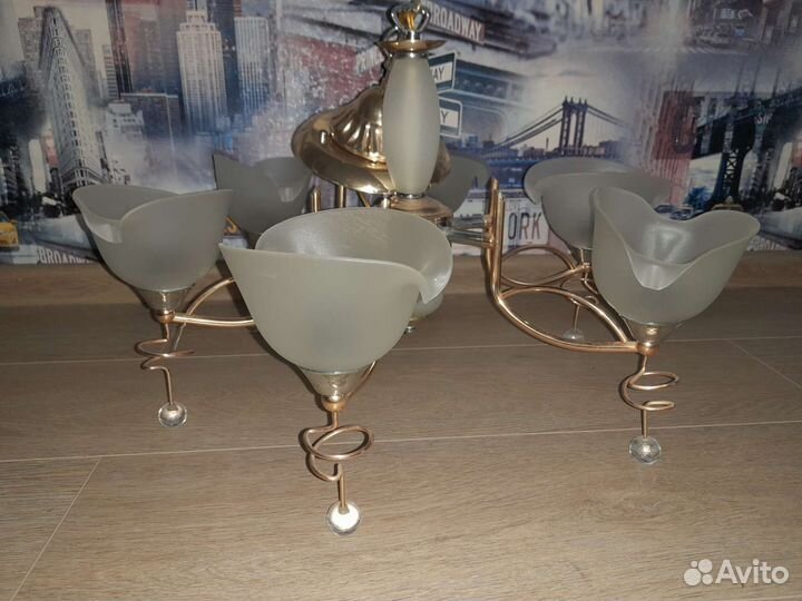 Люстра потолочная бу