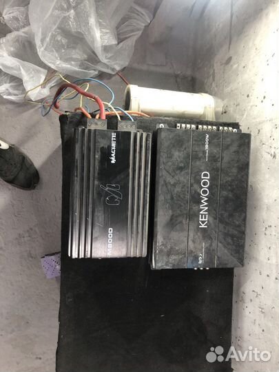 Сабвуфер, усилитель и моноблок