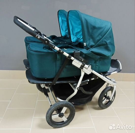 Коляска для двойни bumbleride indie twin 2 в 1