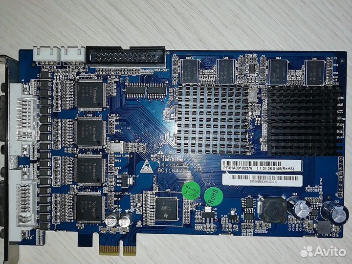 Плата видеозахвата dahua vec8016hb-e
