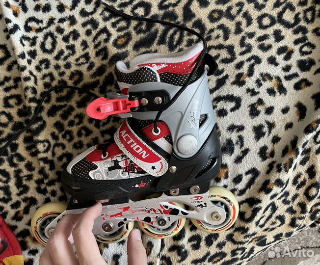 Ролики детские + шлем и защита