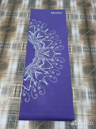 Коврик для йоги и фитнеса