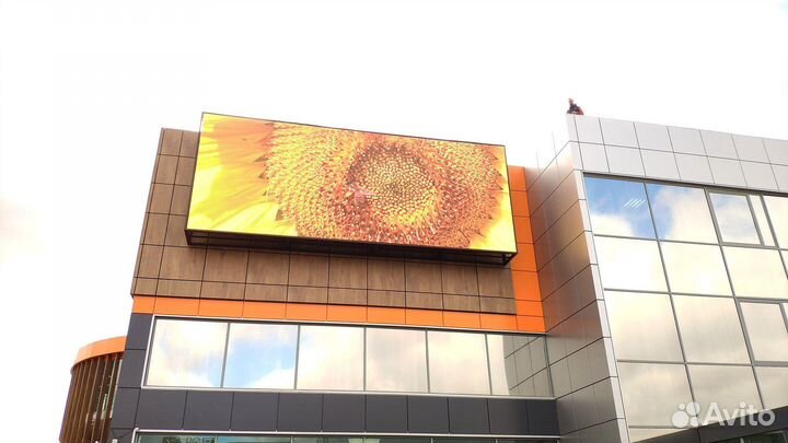 Уличные экраны для рекламы. Производство, монтаж