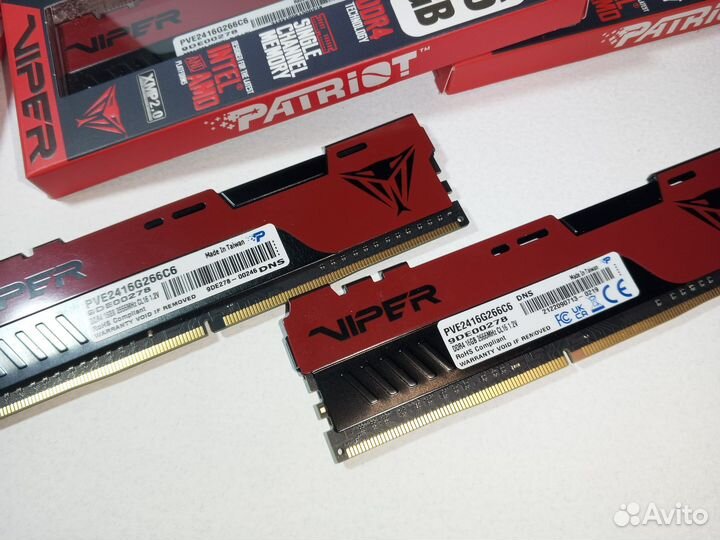 DDR4 Patriot Viper Elite II 16 GB 2666 MHz