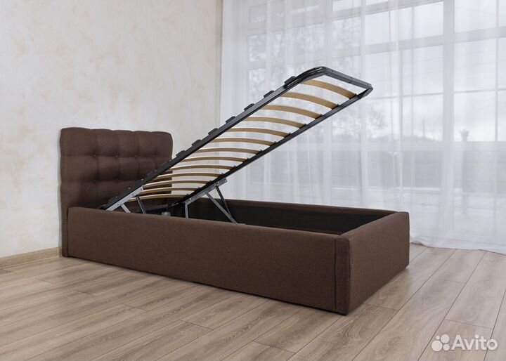 Кровать 90х200 с подъемным механизмом Марсель